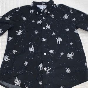 Old Navy Like New boys button up sz 10-12